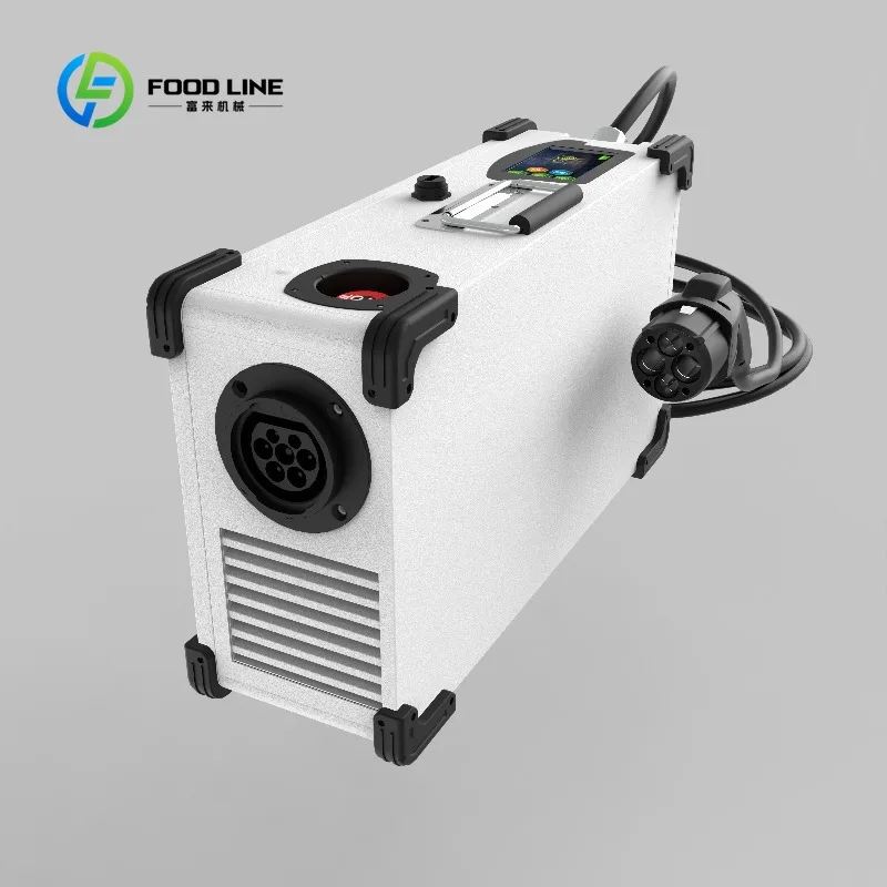 Customized DC Fast Charging Machine, Compact Mini EV Charger with DC Gun for Budget Small Auto Repair Shop Bulk Supply