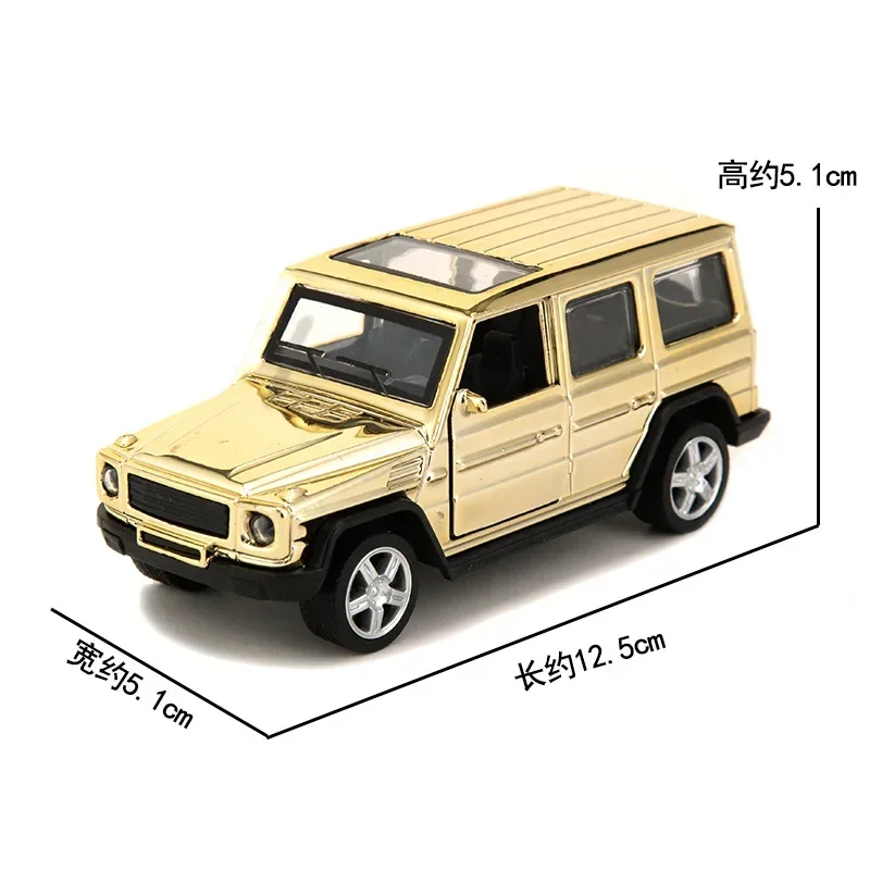 1:36 BIG G63 Lafa 918 GOLD Model car High Simulation Diecast Metal Alloy Pull Back Collection Kids Toy Gifts
