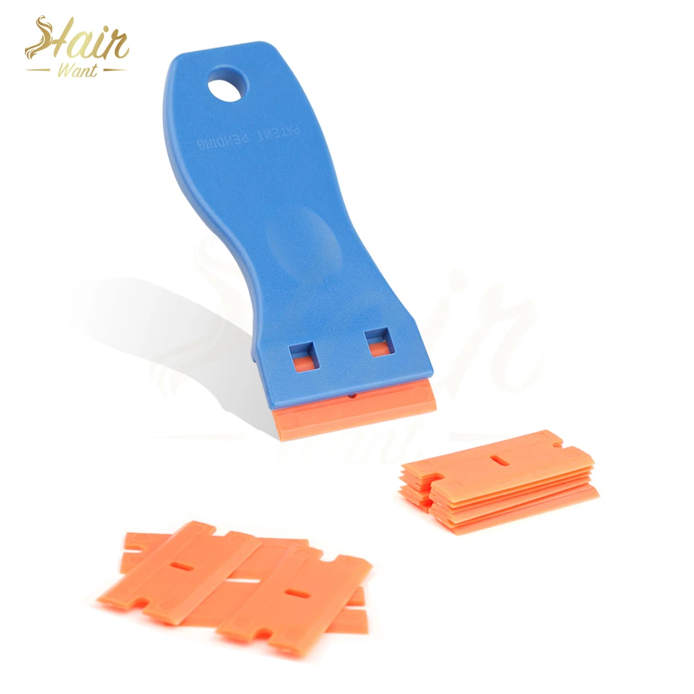 

Набор пластиковых скребков для удаления клея и наклеек с окон и других поверхностей - Инструмент для удаления остатков клея, этикеток и наклеек