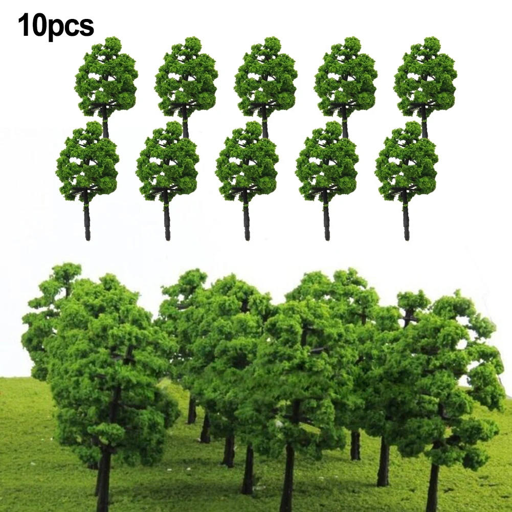 

Simulation Plants Model Trees 7cm Train Railroad Diorama Landscape Scenery Moss Micro-Landscape Plastic Banyan Tree Garden Decor