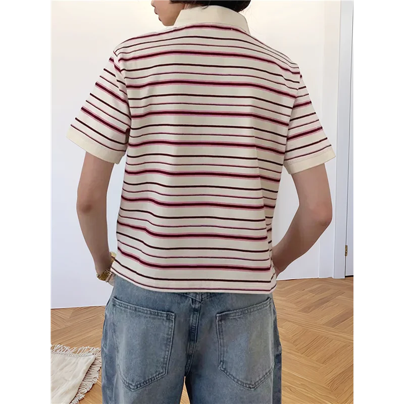 ASDS-Dames Business Casual Tops met korte mouwen Zomer V-hals Werkoverhemden 2025, Getailleerd basic overhemd met kraag