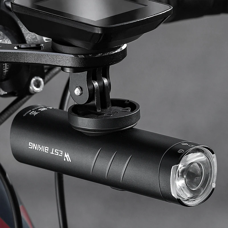 WEST BIKING Bicycle Headlight 600/1200/1500 Lumen IP66 Waterproof Bike Light Type-C Charging LED Flashlight Cycling Front Light