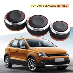 Car Air Conditioning Knobs for Volkswagen VW Polo 2002 - 2013 2014 AC Knob Heater Control Switch Buttons Parts
