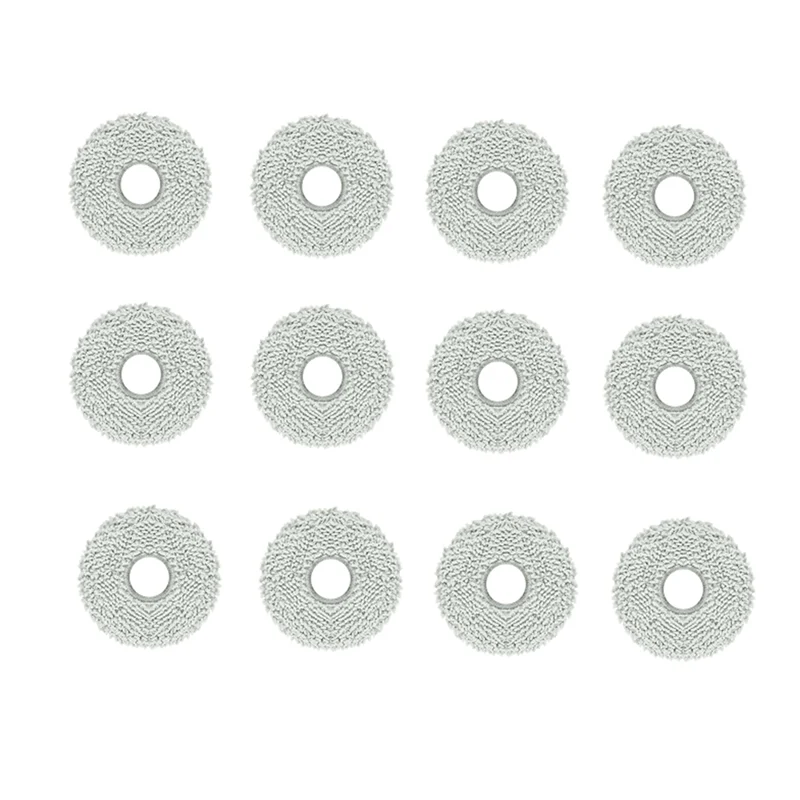 ABVI-12 قطعة خرقة تنظيف لـ Ecovacs T30S / T30S AI / T30S COMBO / T30S PRO / T30S PRO OMNI روبوت فراغ ملحقات متينة للغاية