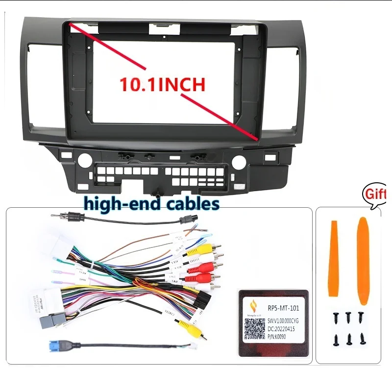 FOR 2010 MITSUBISHI LANCER FORTIS 9INCH Car Radio Android Stereo audio screen multimedia video player cable Canbus  Harnes frame