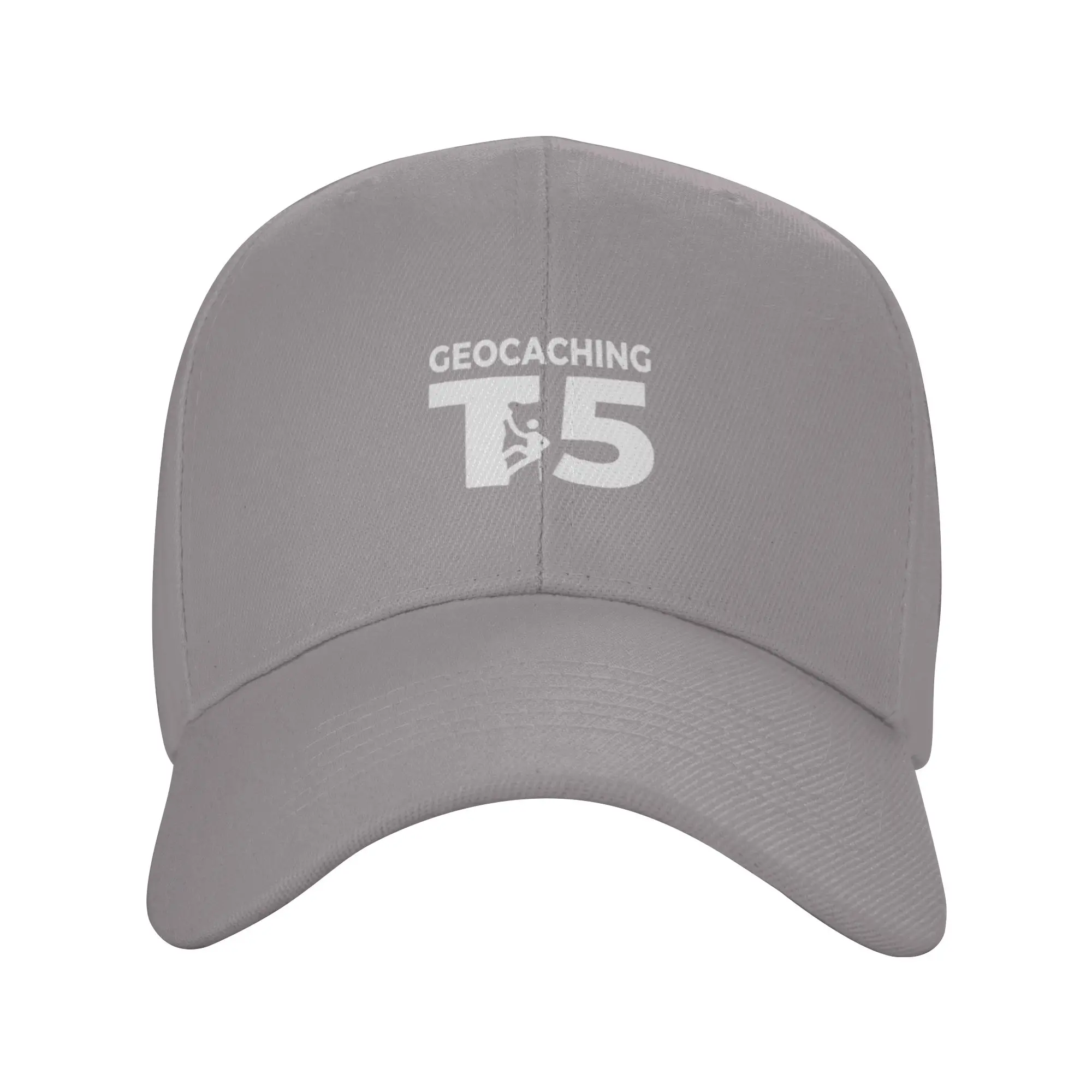 Geocaching T5 Climbing Silhouette Graphic Trendy Baseball Cap Dating Classic Design Snapback Cap