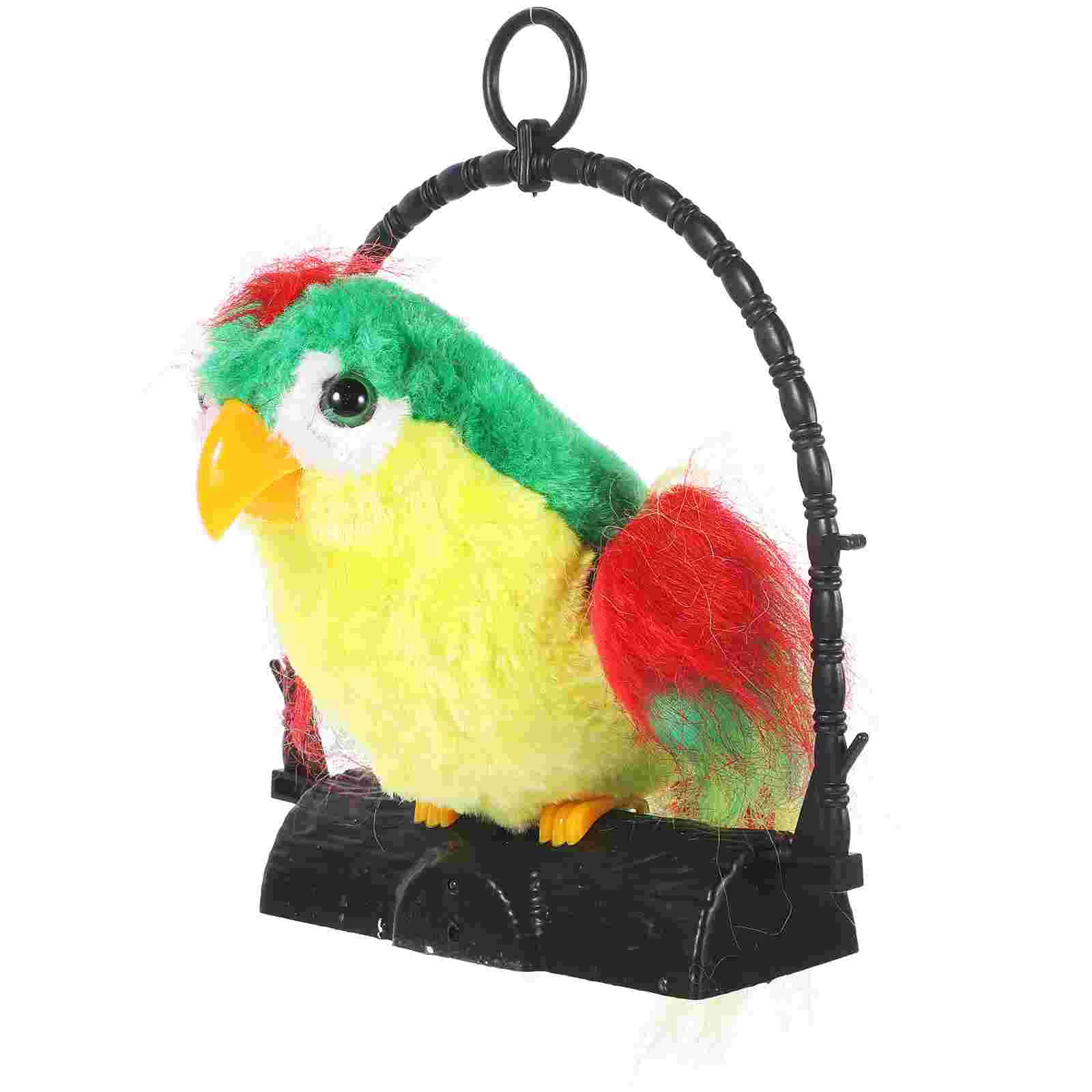 Recording Parrot Hanging Puzzle Toy Children’s Toys Learning Good Helper Bird Household