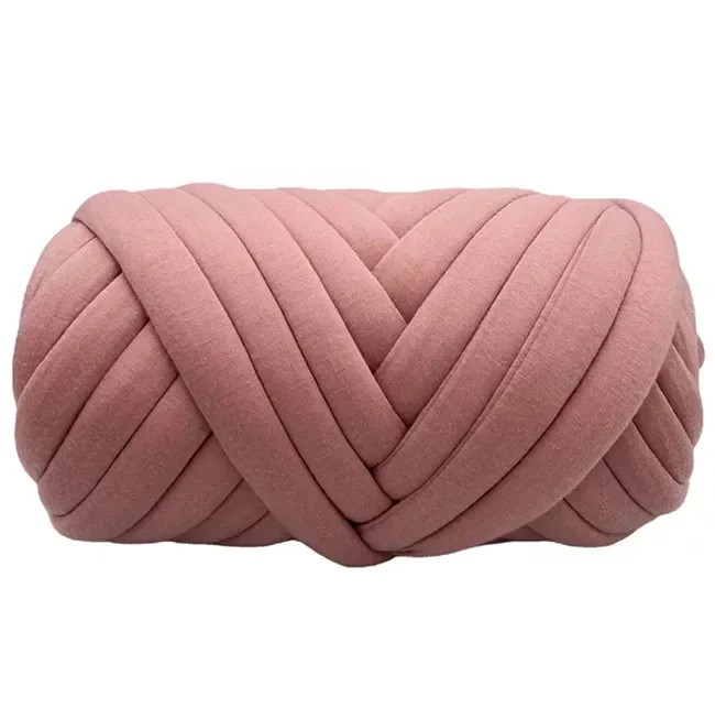 

-popular Hand Woven Blanket Yarn Roving Core Filling Chunky Yarn For Blanket Weaving