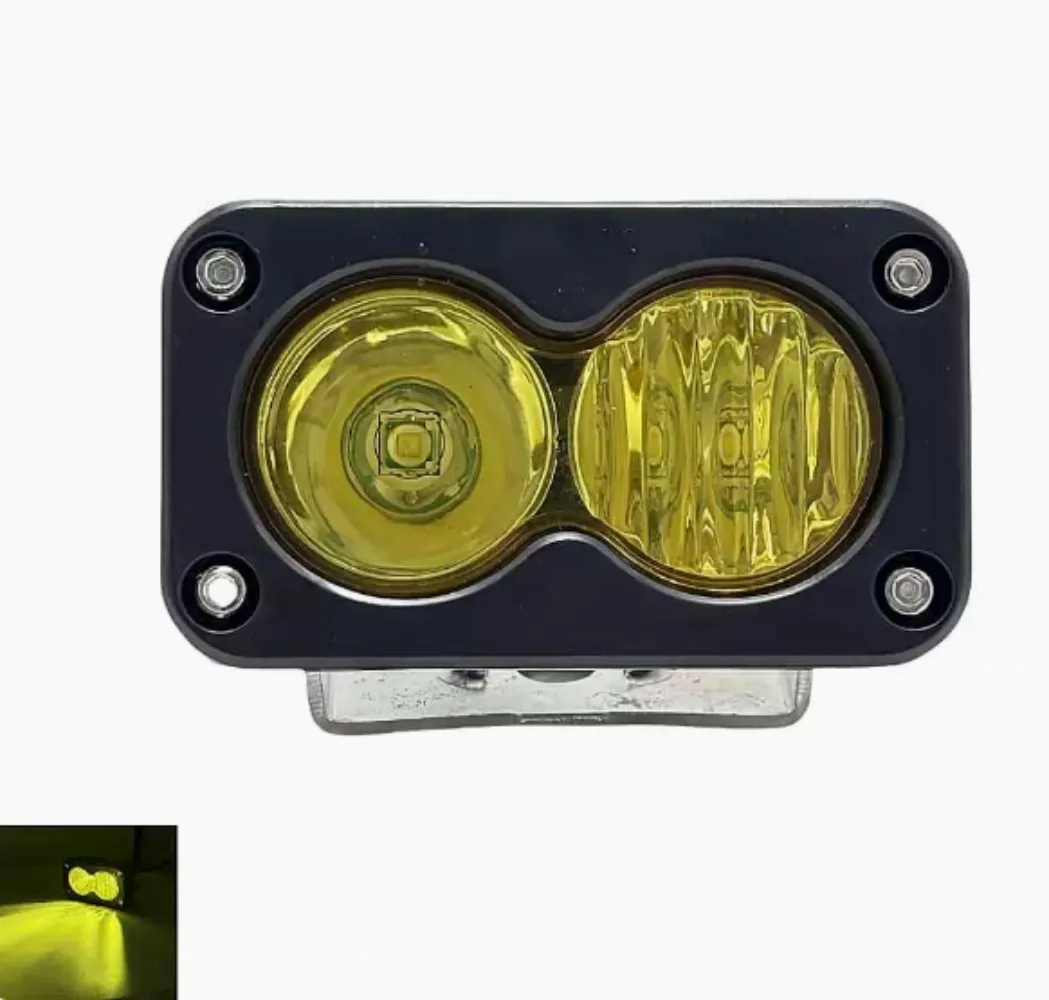 Plug N Play Waterproof for Headlight Switch Yellow/White Spot Flood Led Pod Combo Kit Set for SurRon for light bee