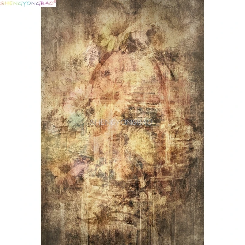 

Vintage Abstract Retro Background Birthday Party Decoration Pregnant Woman Portrait Baby Family Photography Backdrop VT-02