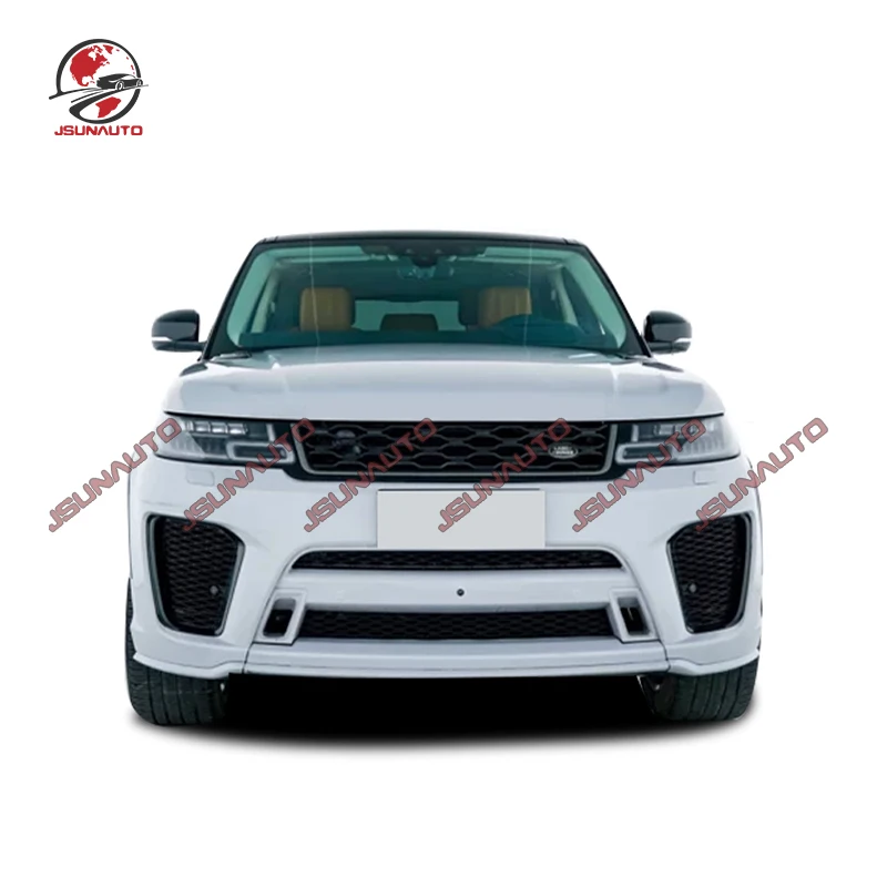 Good Fitment Car Part SVR Style Front Bumper Rear Bumper Diffuser Wheel Arch For 18-22 Range Rover Sport Exhaust Body Kit