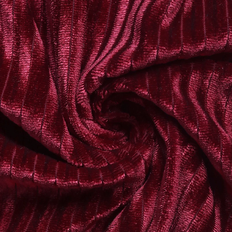 Women's Velour Square Neck Dress Elegant Long Sleeve Pleated Swing Mini Dress with Pockets