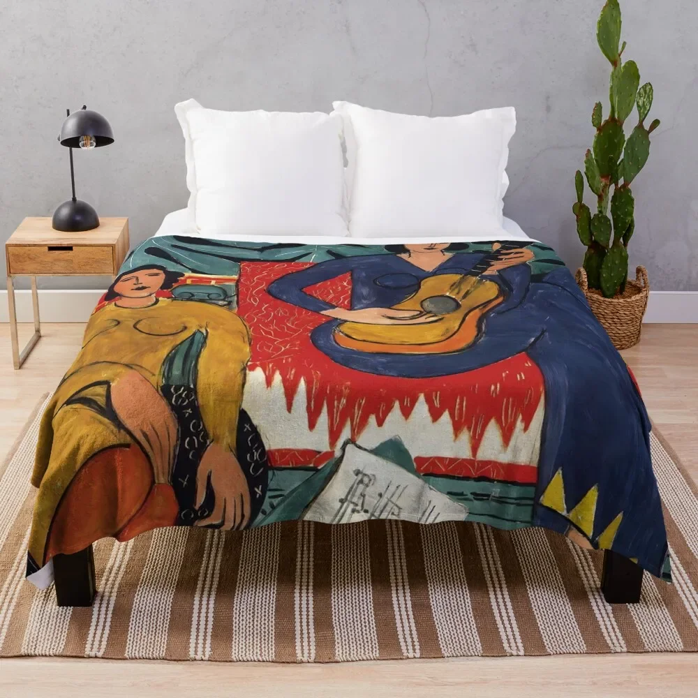 

The music by Henri Matisse 1939 Throw Blanket Versatile Cozy Throw Blanket for All Occasions