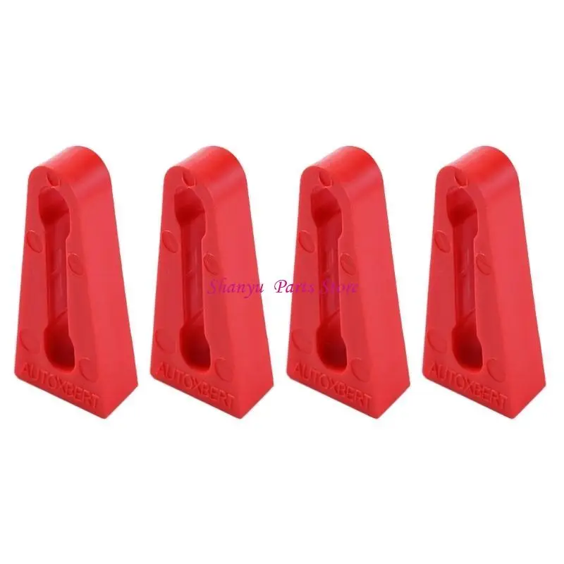 

Pack Of 4 Automotive Door Lock Buffer Cushions Protector For Reduced & R6FB