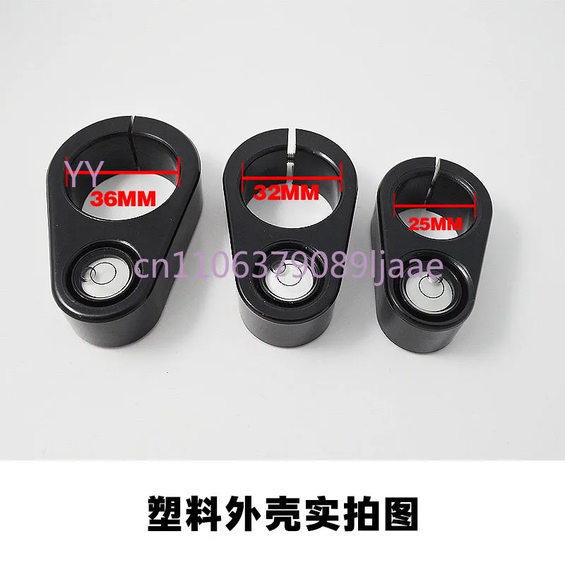 Prism Carbon Fiber Rod Balanced Round Bubble Plastic Metal Housing 25 32 36MM