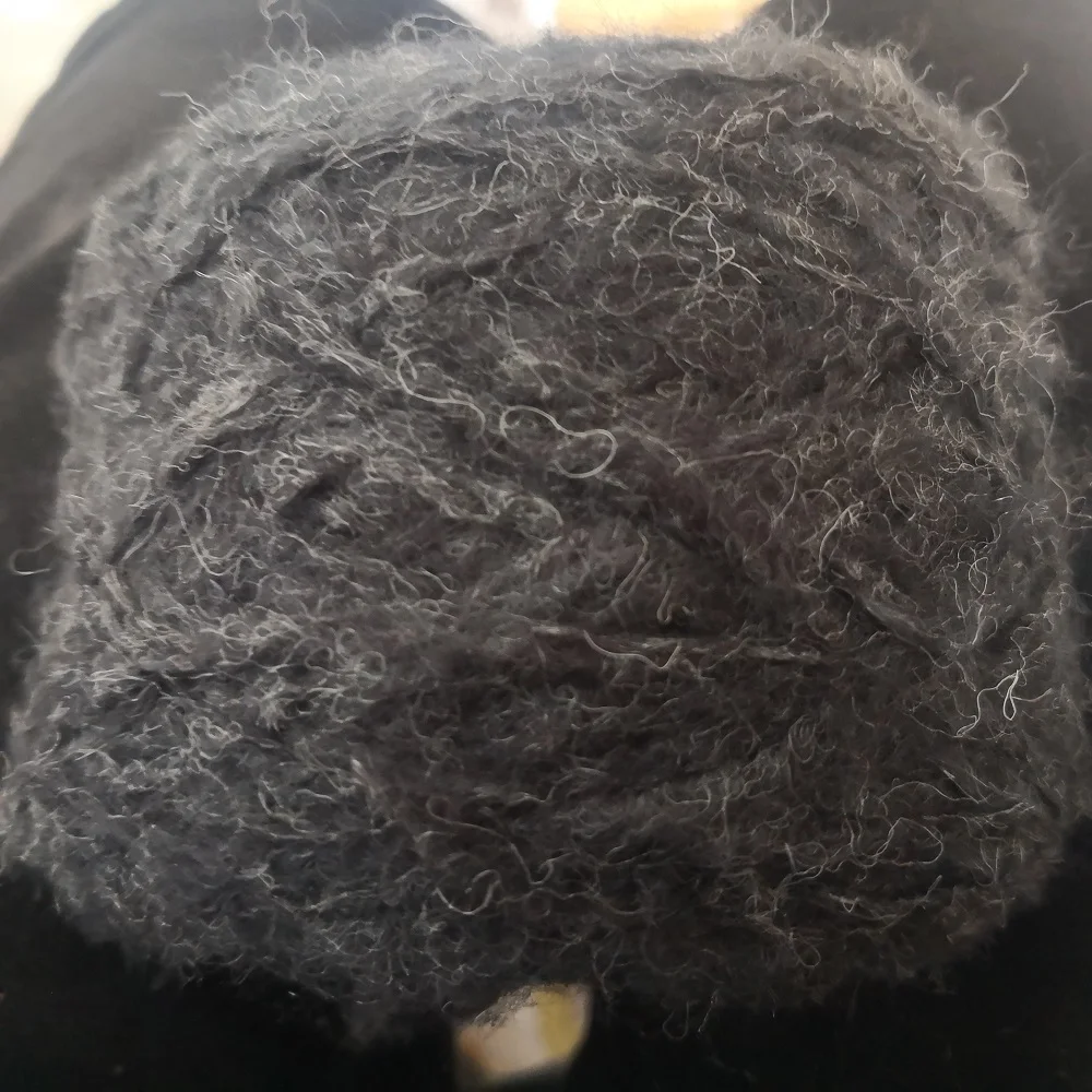 Thick Wool Acrylic Mohair Bulky Yarn for Knitting Chunky Crochet Thread Craft, Scarf Sweater Hat Doll Sock 100/Ball