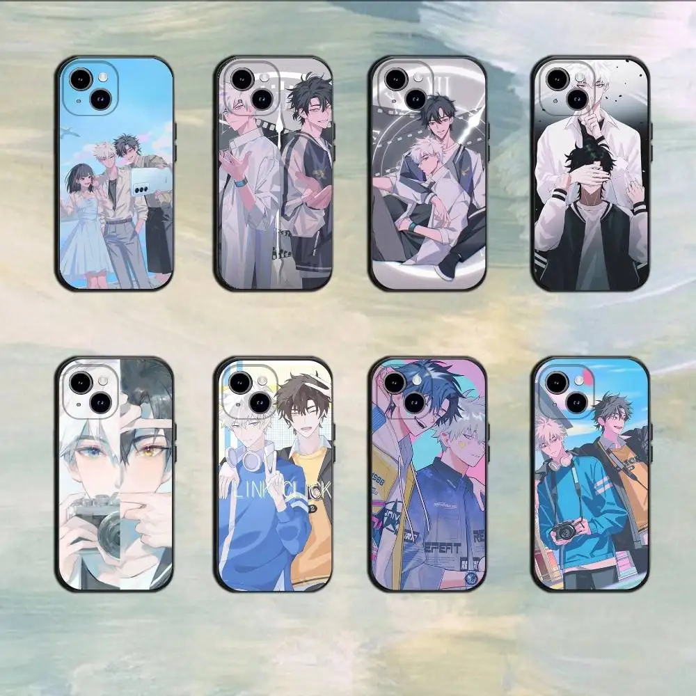 

Starry sky stacked black cat iPhone Case For 17 16 15 14 13 12 11 Mini XS XR X 6S 6 Pro Max Plus Black Soft Cover