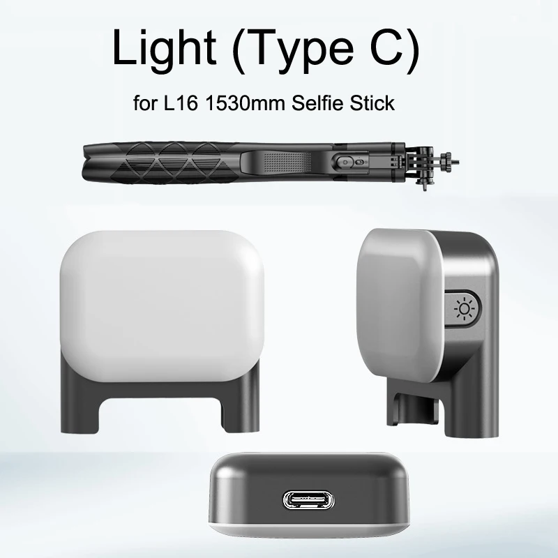 For L16 1530mm Selfie Stick Live Broadcast Fill Light Outdoor Night Mobile Phone Selfie Fill Light D06 Charging Model