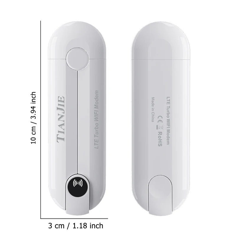 Tianjie uf911 roteador wi-fi portátil 4g, antena dupla, modem usb com dongle usb, funcionalidade para acesso à internet sem fio para casa
