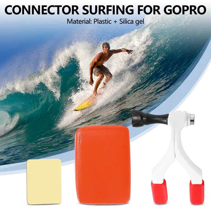 Für go pro zubehör mund halterung set surf klammern anschluss surfen für gopro hero 6 5 4 3 für sj4000 für xiaomi vp409