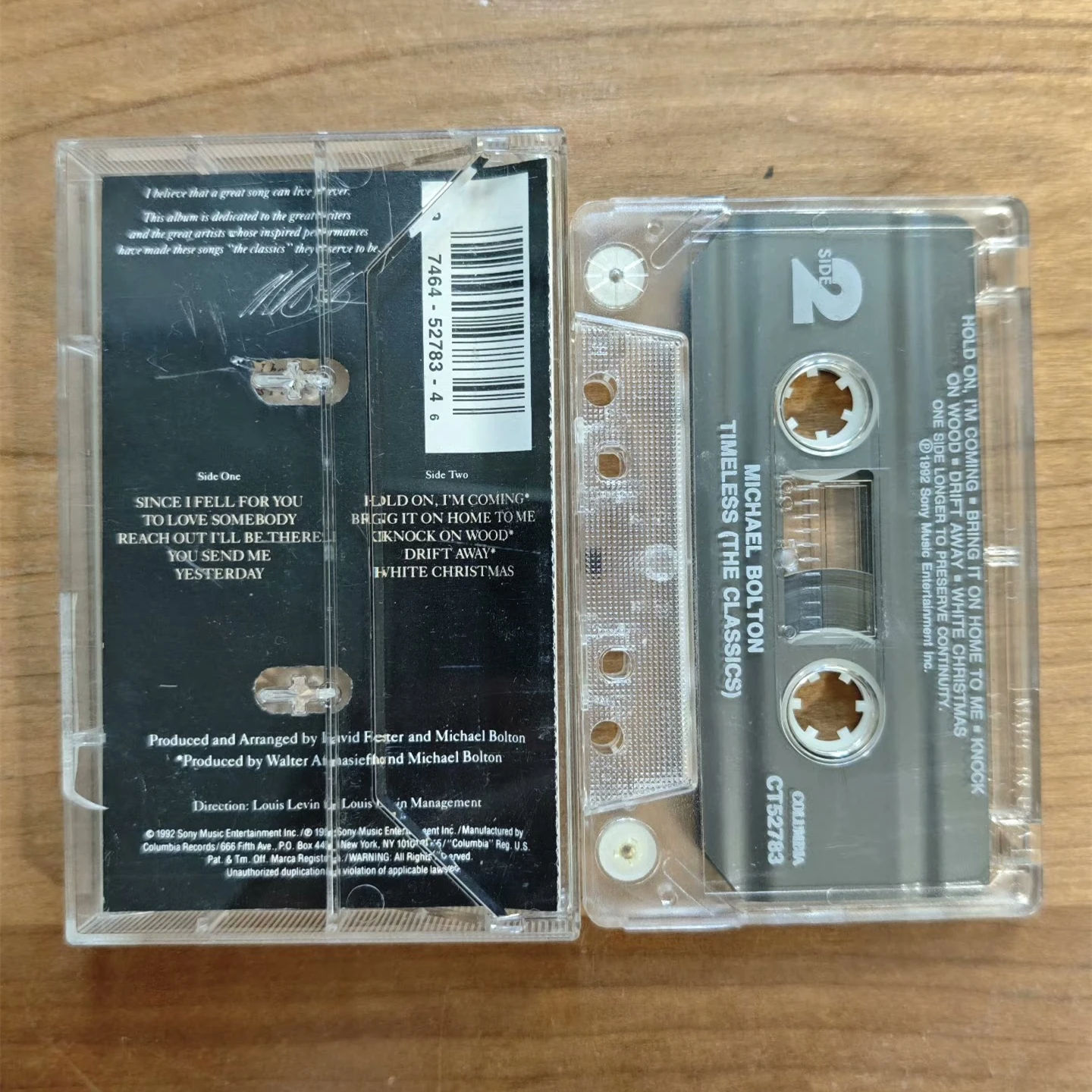 R&B Michael Bolton Music Tape Timeless: The Classics Album Yesterday Cassettes Cosplay Walkman Car Recorder Soundtracks Box Gift