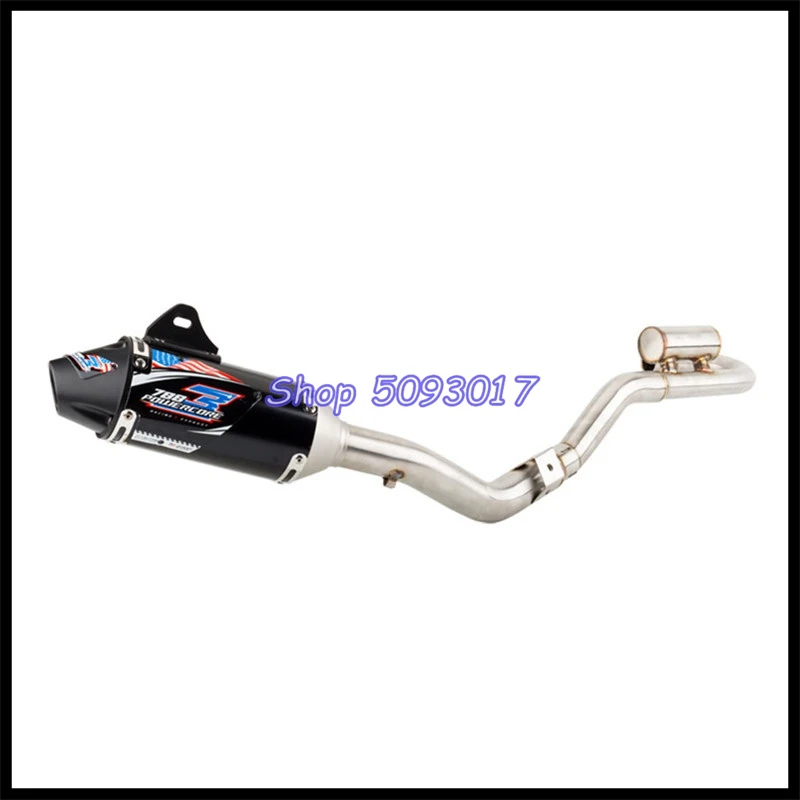 CRF250 CRF150 CRF230 Motorcycle Exhaust System Header Front Link Pipe Escape Moto Muffler for Honda CRF150F CRF230F 2003-2016