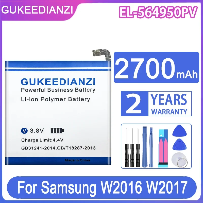 

GUKEEDIANZI Replacement Battery EL-564950PV 2700mAh For Samsung W2018 W2019 W2016 W2017 574948 E540020 Bateria