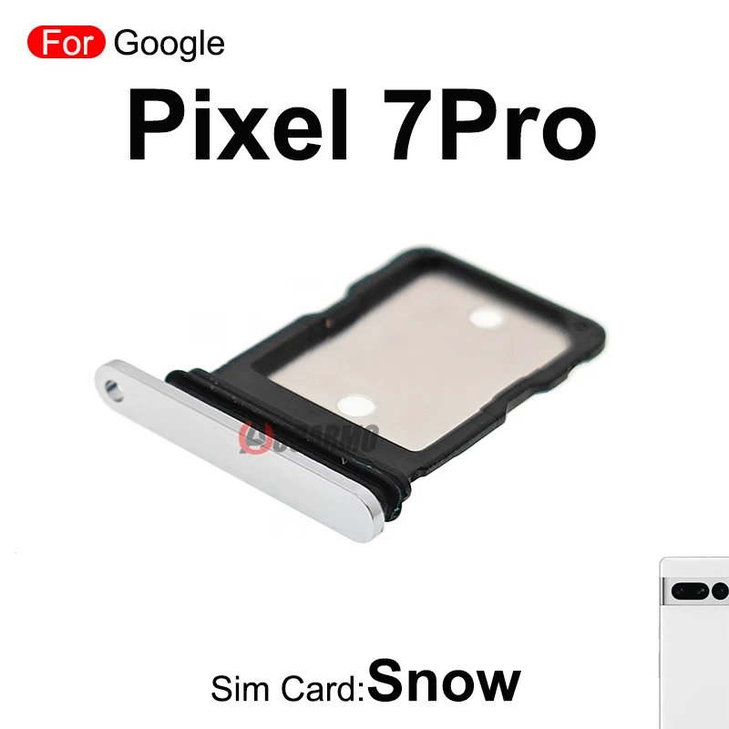 Slot SIM Card Sim Tray untuk Google Pixel 7 Pro 7Pro Suku Cadang Pengganti