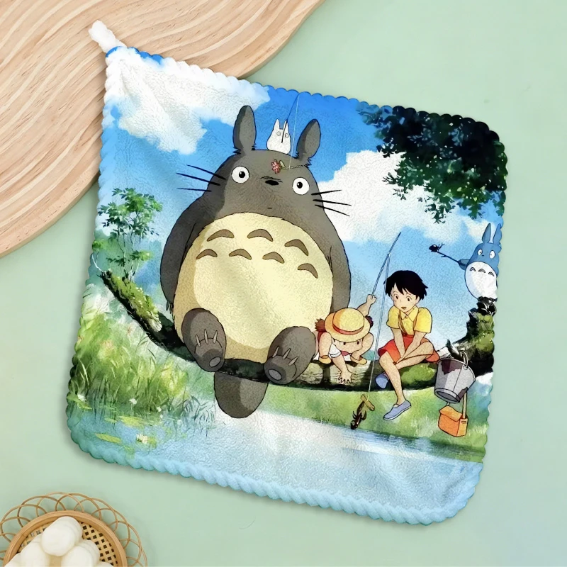 Men'S Fashion Model - Handuk Lucu Totoro 30x30cm, Motif Anime