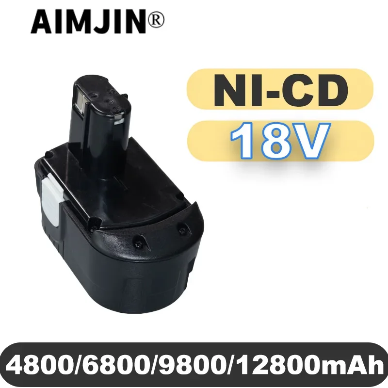 Replacement Tool Battery for Hitachi, BCL1815, BCL1830, BCL1840, 18V, 4800mAh,6800mah，9800mah，12800mah