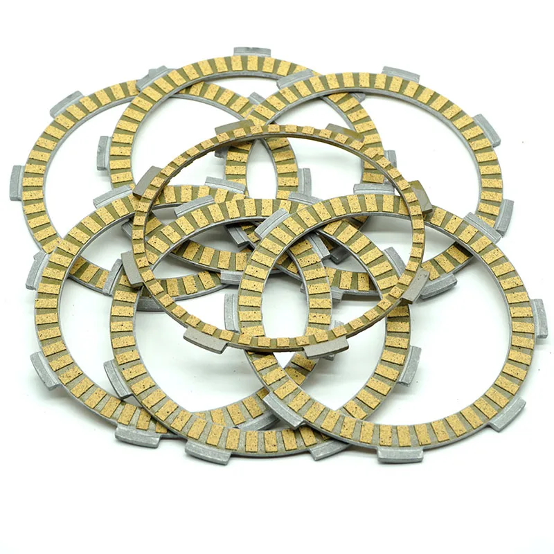

Motorcycle Clutch Friction Plates Kit for HONDA VTR 250 MC33 1998-2007 VTR 250-9 2009 2010 Interceptor 1988-1990