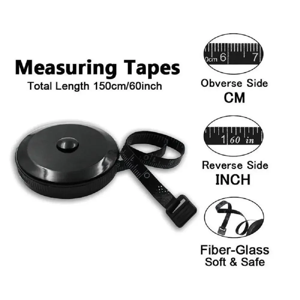 150cm Mini Tape Measure Keychain Portable Tailor Ruler Home Sewing Tools Accessory for Clothing Size Measurement