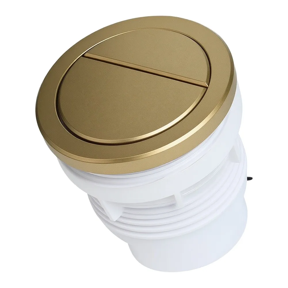 Toilet Flush Button Kit Dual Flush Valve Replacement Button Round Valve Push Button For Cistern Bathroom Toilet Accessories