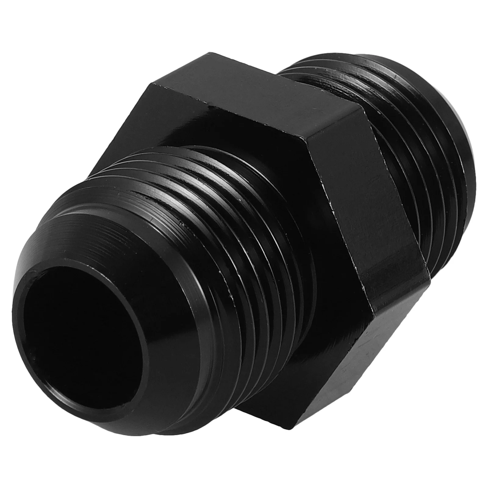 

Aluminum Alloy Oil Cooler Hose Connector AN10 Black Outer Threaded Coupling Fitting for Car Engine Fuel Cooling Adapter System