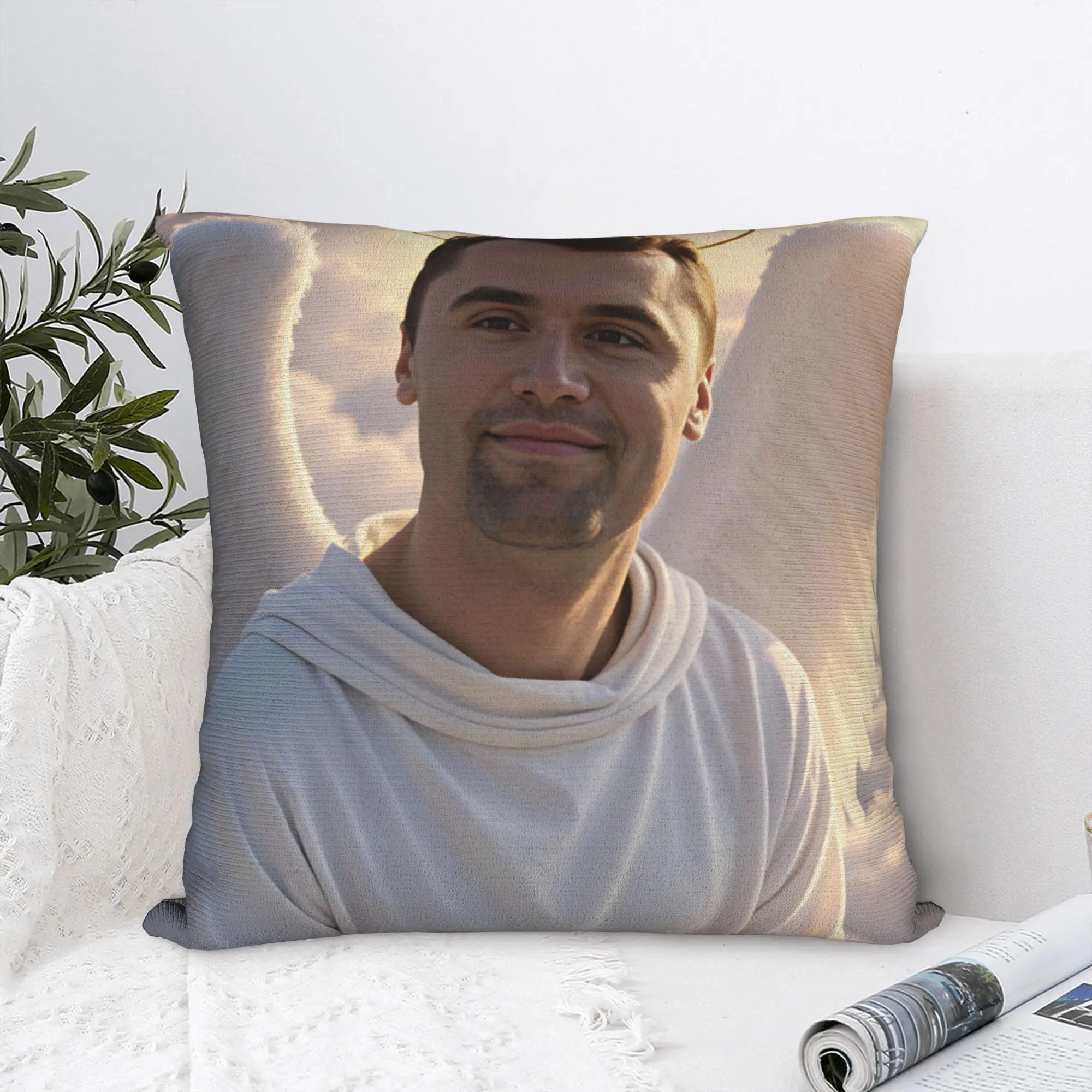 Funny Charlie Kirk Pillow Cover  Square Pillow Case Cushion Cover Fashion Design Pillowcases For Chair Sofa Home Decoration