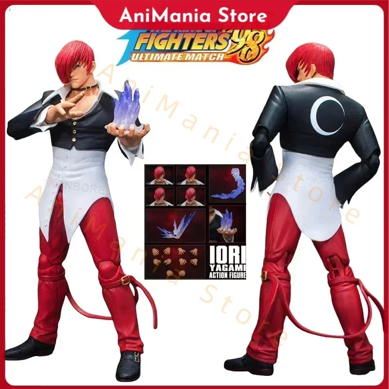19 cm Il Re dei Combattenti Iori Yagami Anime Gioco Figura IL RING OF FIGHTERS '98 Kyo Kusanagi Action Figure Modello Bambola Giocattoli Regalo