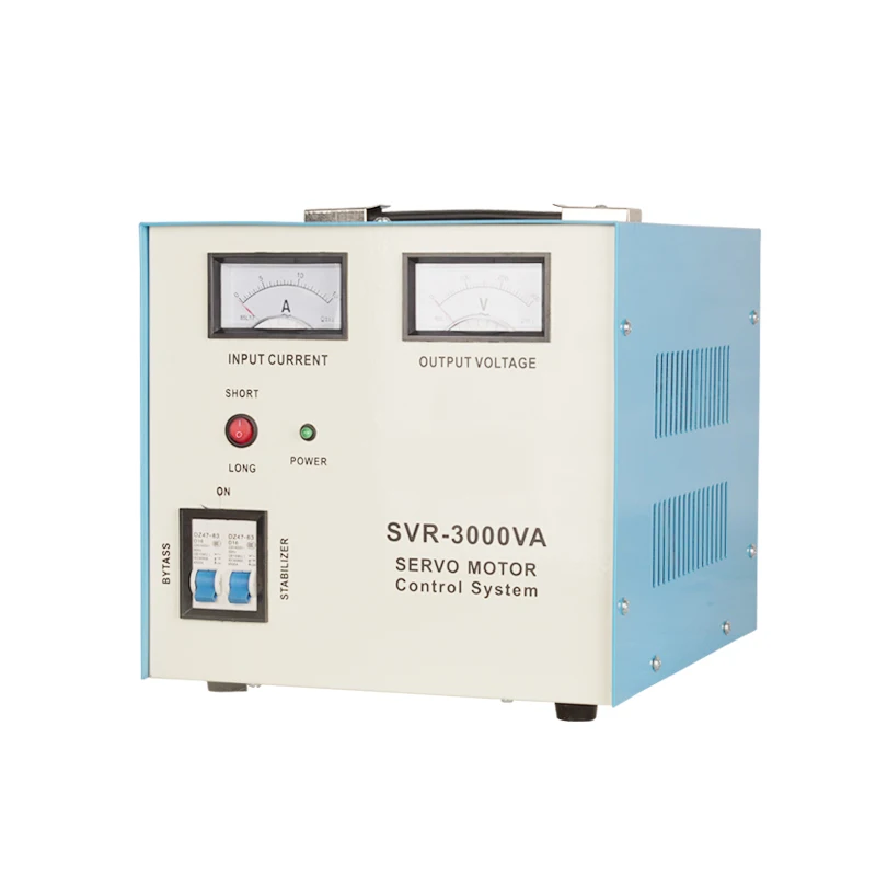 Afbeelding 3: Hoge Kwaliteit 220V Servomotor SVR-3000VA Eenfase Spanningsstabilisator Ijs Machine Avr