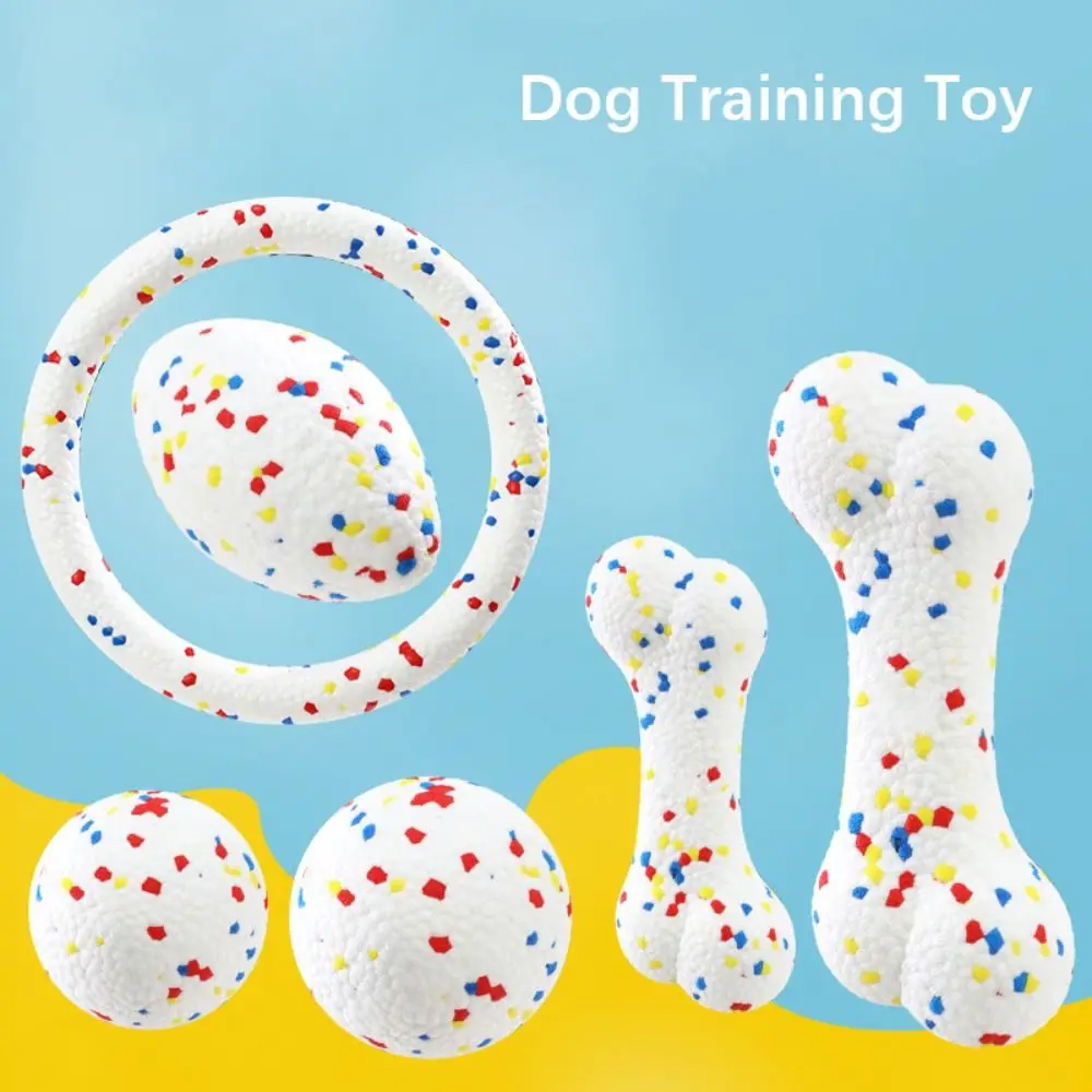 Pet Dog Chew Ball Toy High Elasticity ETPU Bite Resistant Interactive Throwing Flying Toys Puppy Training Supplies