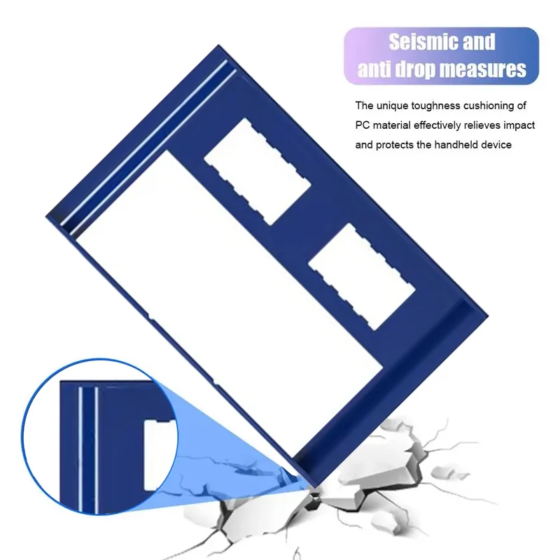 

ABKN-Protective Case Rocker Cap For Legion Go Monitor Game Console Game Frame Shell Plastic PC Protective Cover Durable Transpre