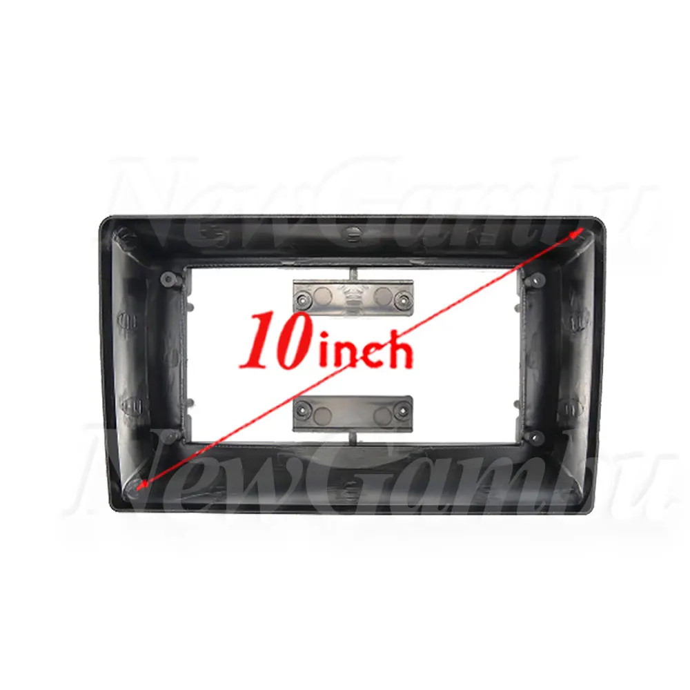 Marco de DVD para coche de 10 pulgadas No 2Din, adaptador de montaje de Audio, Kits de molduras de tablero, Panel Facia para TOYOTA YARIS 2006-2009, marco sin Cable