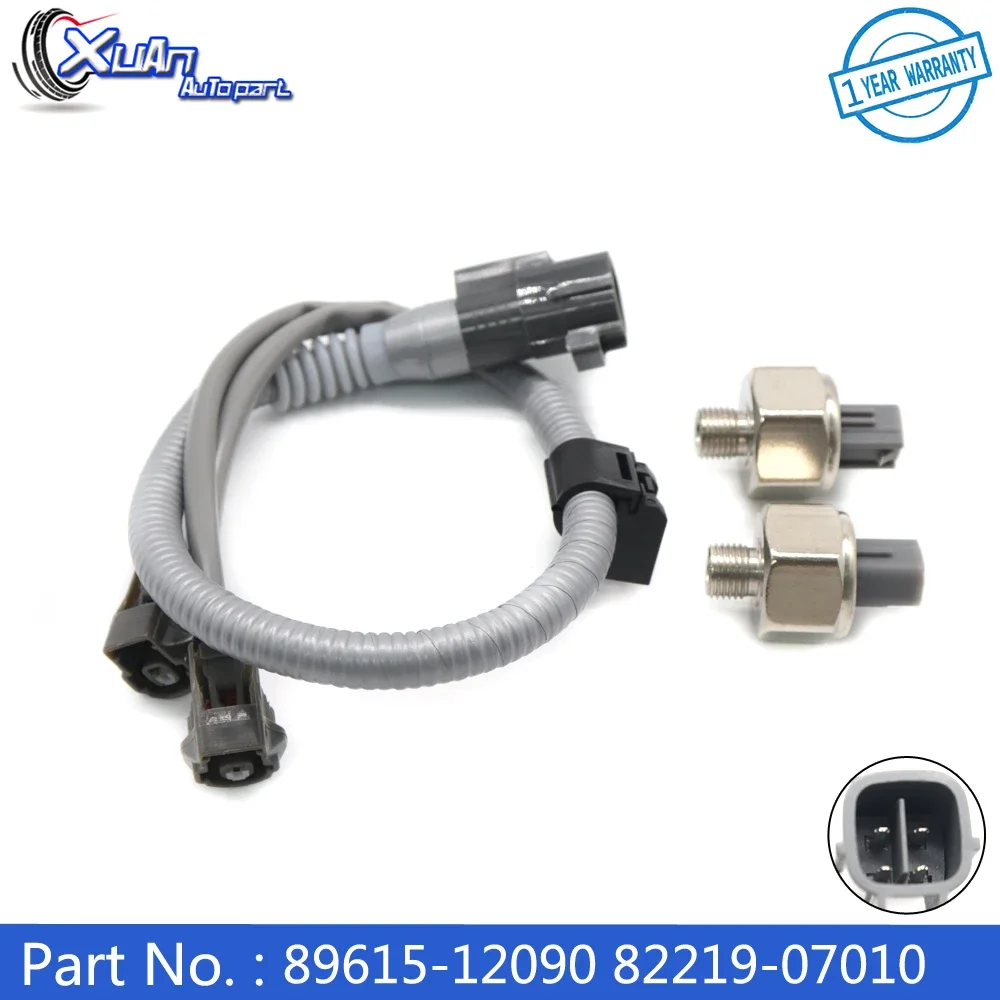 

XUAN Detonation Knock Sensor with Harness 89615-12090 82219-07010 for Toyota Avalon Camry Sienna Solara Lexus ES300 RX300 IS300