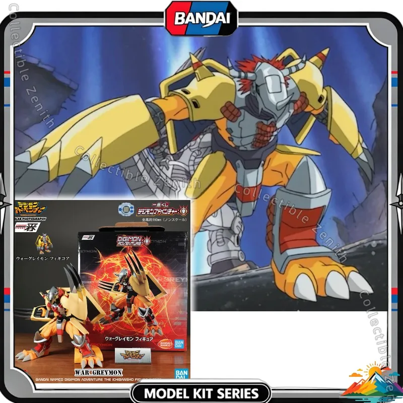 【Spot goods】Original Bandai FRS Amplified WarGreymon Assembly Model Kit, Genuine Plastic Figure Collectible Toy For Anime Lovers