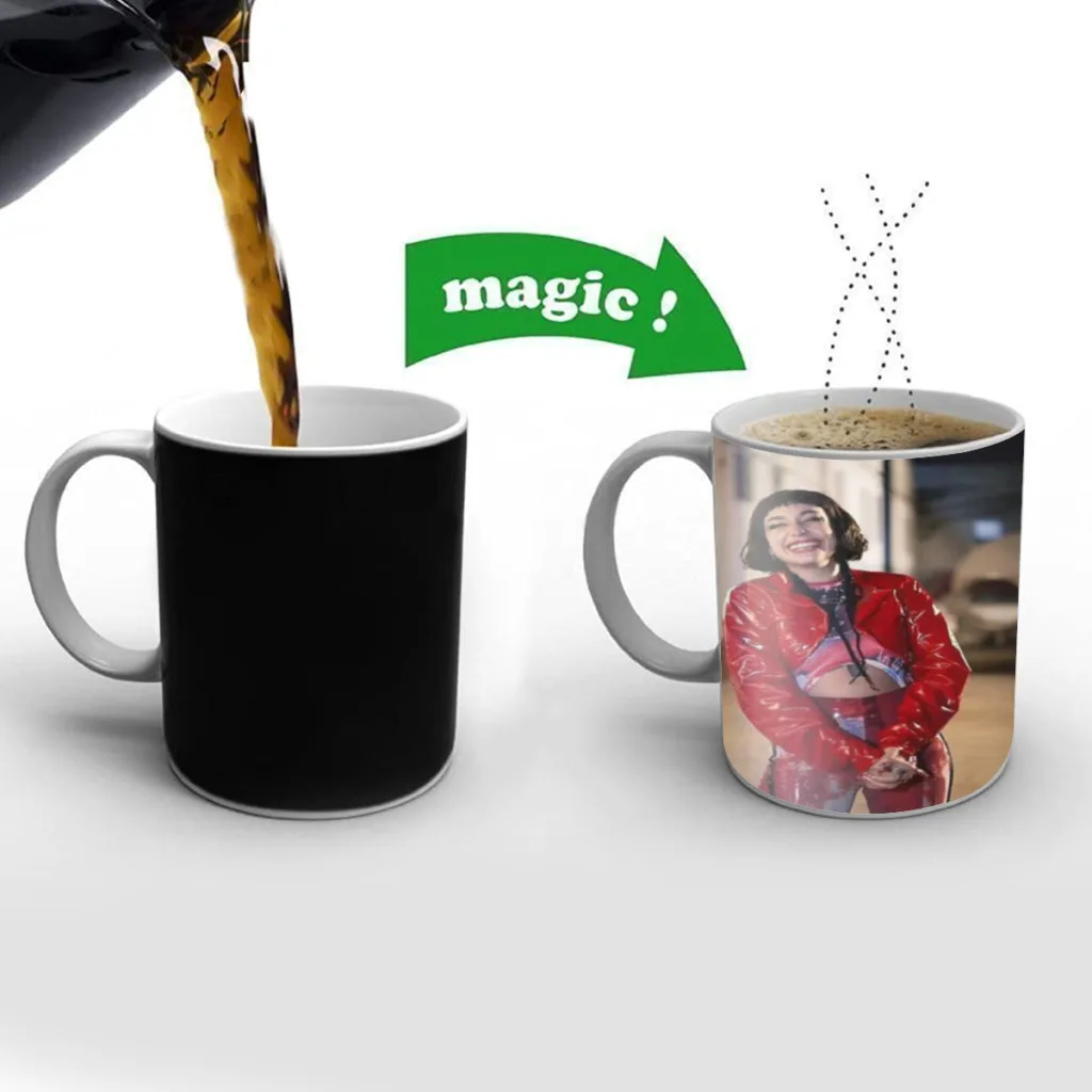 Maria Becerra La Nena de Argentina Movie Free shipping Mug Changing Color Ceramic Coffee Mugs Magic Tea Cup Best Gift