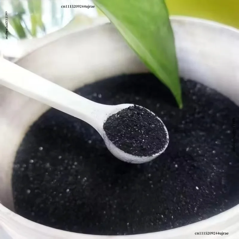 Organic Sodium Humate Humic Acid Powder Trace Elements Fertilizer for Plants, Potted & Hydroponic