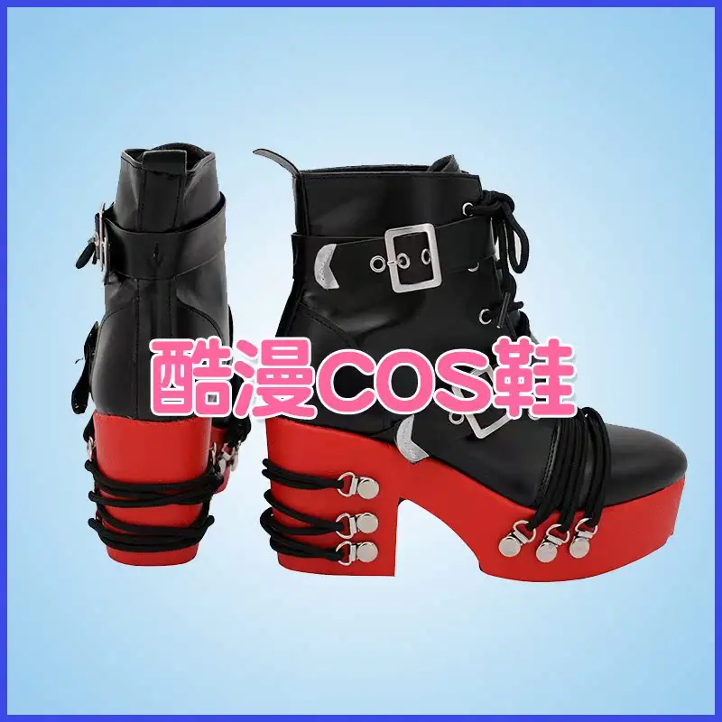 Anime Marie Rose DEAD OR ALIVE Cosplay Shoes Comic Halloween Carnival Cosplay Costume Prop Men Boots Cos