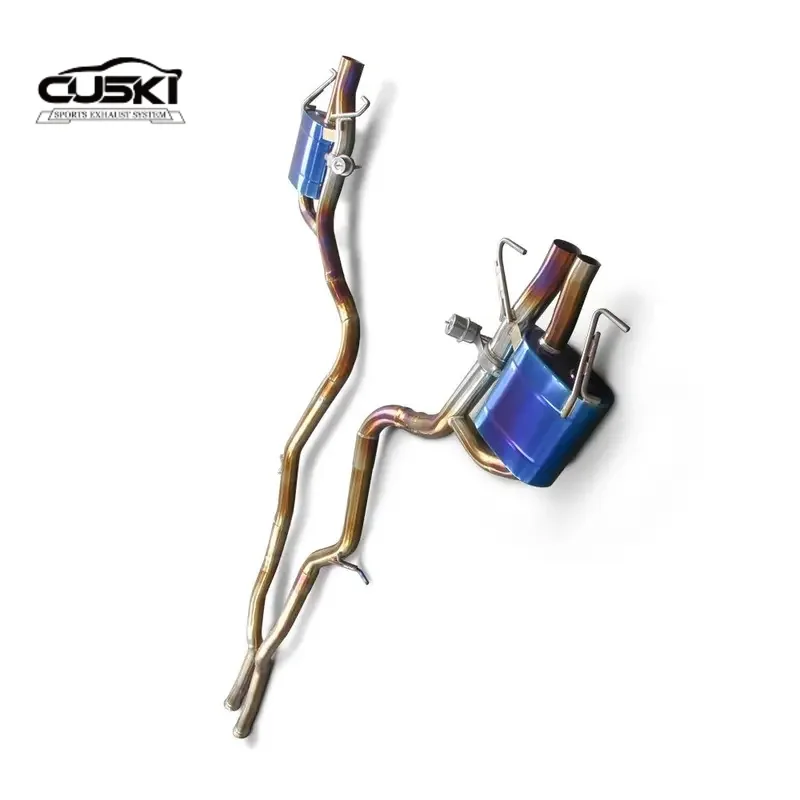 

High Flow cat back exhaust system for Mercedes Benz S320/S400/S450/S500 2014-2018 quality Stainless Steel car Exhaust Modificati