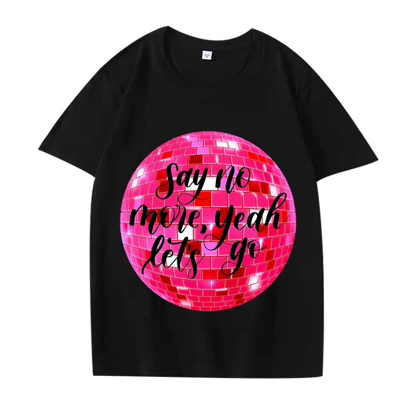 

Justin Timberlake Disco Ball Pin Pin T Shirt men ’s women Oversized 100% Cotton streetwear short sleeve Summer print Unisex tops