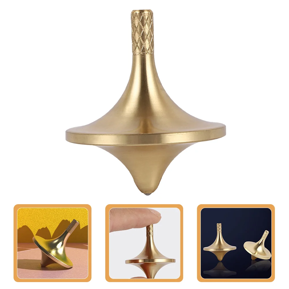 Gyro Game Toy Copper Gyro Toy Gyroscope Plaything Decompression Gyro Toy Interesting Gyro fidget toys