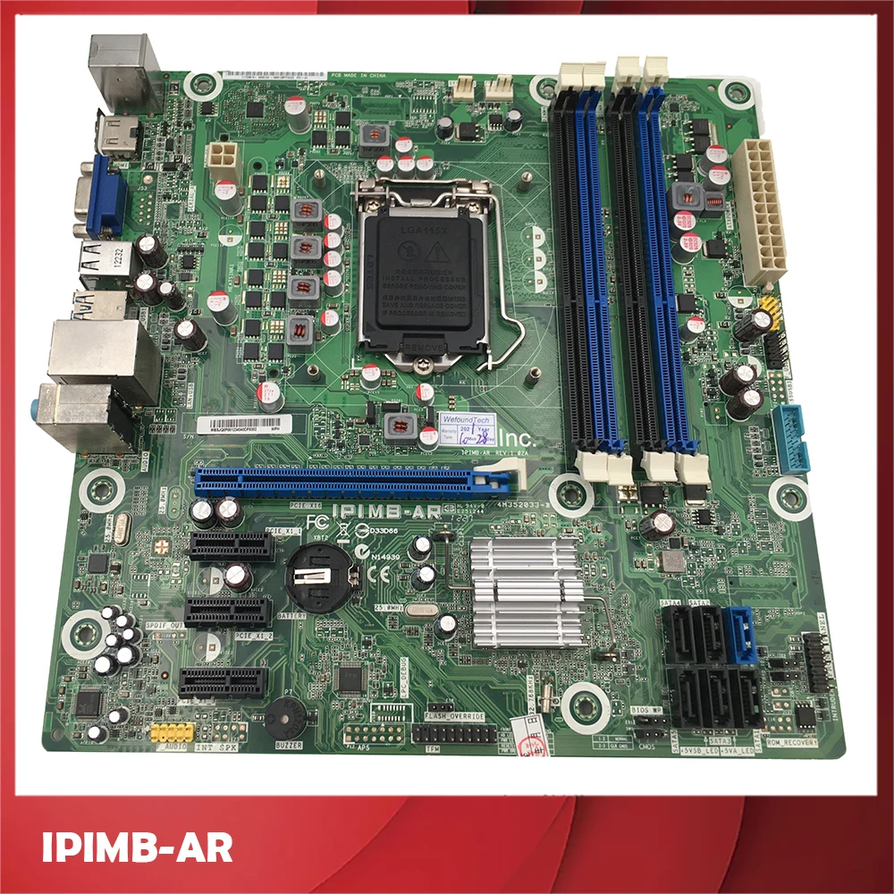 الأصلي سطح المكتب اللوحة ل IPIMB-AR H67 DDR3 بوابة FX6860-UR20P بطاقة تسليم بعد 100% اختبار