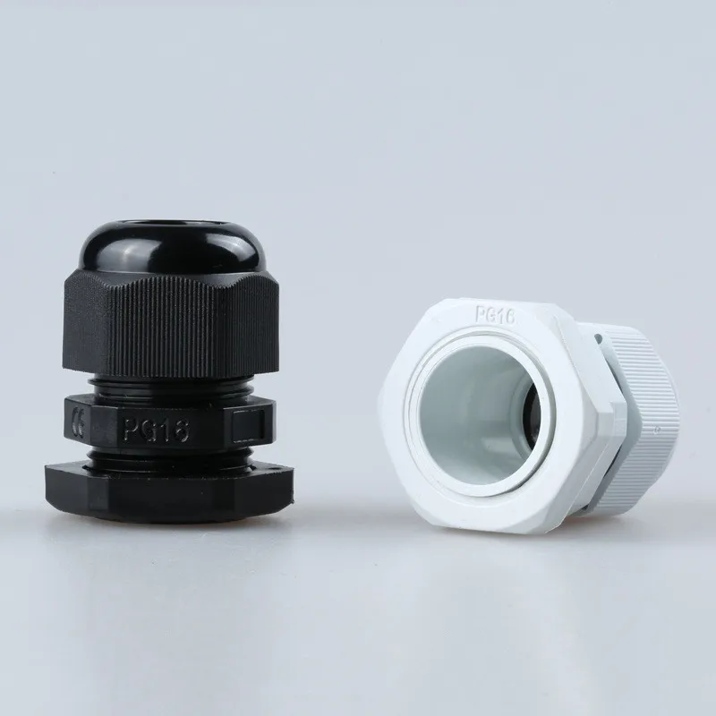 

Nylon Cable Gland M16X1.5 For 4-8mm Cable IP68 Waterproof Nylon Plastic Cable Gland Connector